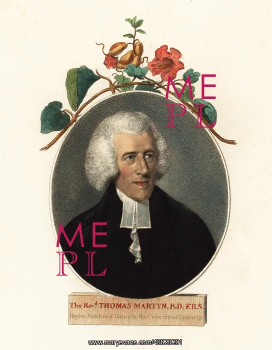: Thomas Martyn, Professor of Botany, Cambridge University : Thomas Martyn, Professor of Botany, Cambridge University