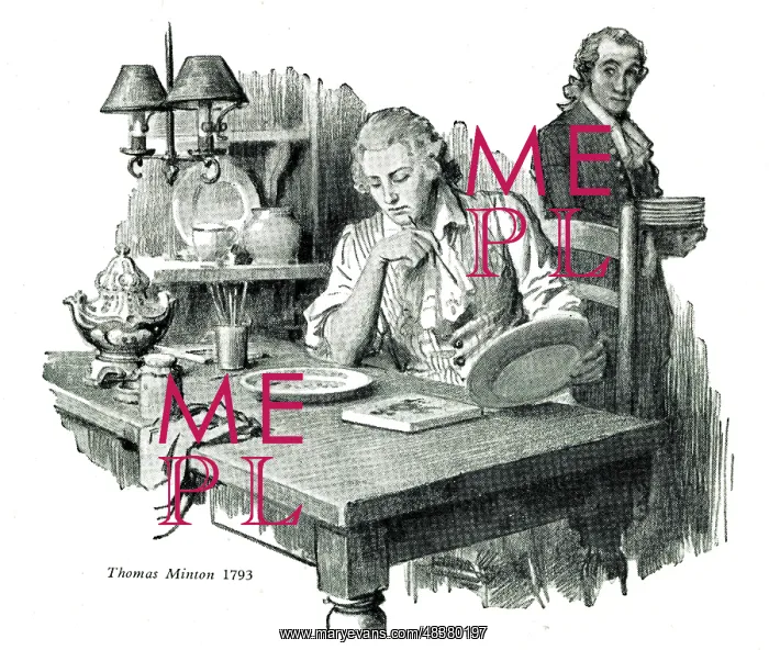 : Thomas Minton, founder of Minton's China : Thomas Minton, founder of Minton's China