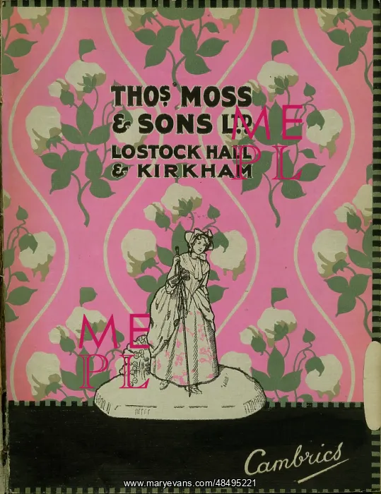 : Thomas Moss & Sons Ltd, Lostock Hall & Kirkham : Thomas Moss & Sons Ltd, Lostock Hall & Kirkham