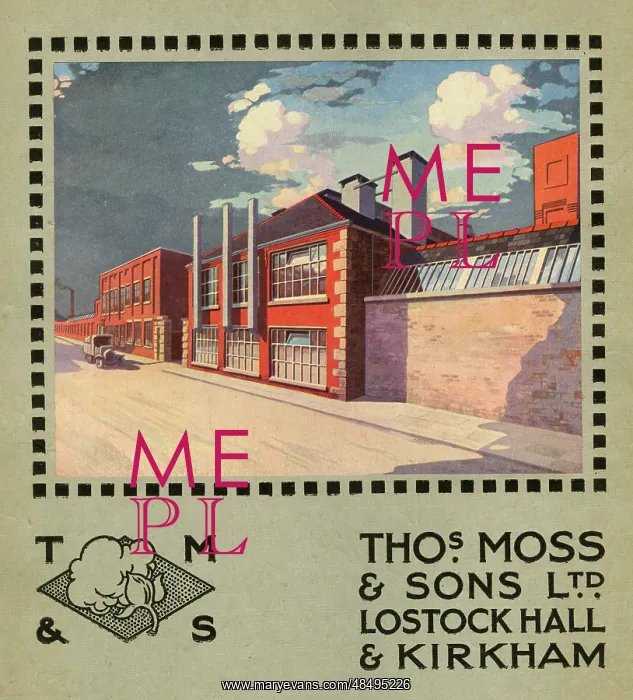 : Thomas Moss & Sons Ltd, Lostock Hall & Kirkham : Thomas Moss & Sons Ltd, Lostock Hall & Kirkham