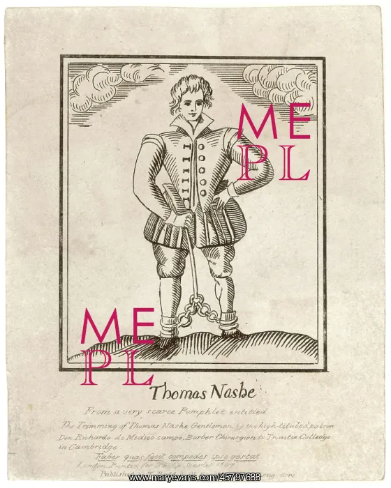 : THOMAS NASHE : THOMAS NASHE