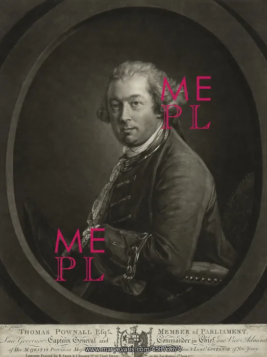 : Thomas Pownall, was the British colonial governor : Thomas Pownall, was the British colonial governor