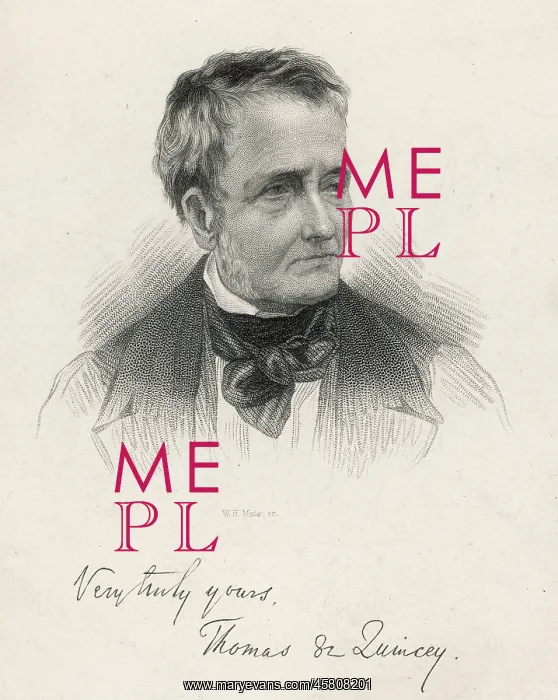  : THOMAS DE QUINCEY