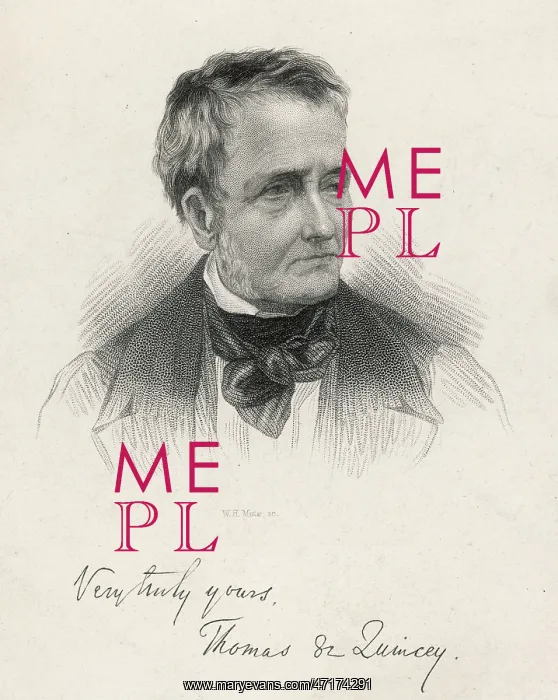  : THOMAS DE QUINCEY