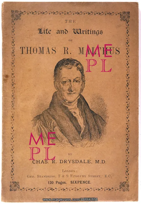 : Thomas Robert Malthus : Thomas Robert Malthus