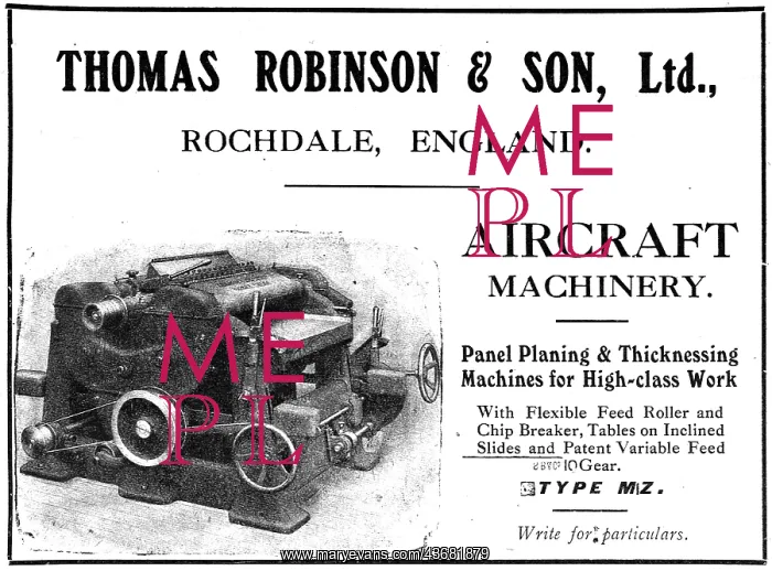 : Thomas Robinson & Sons - Rochdale : Thomas Robinson & Sons - Rochdale