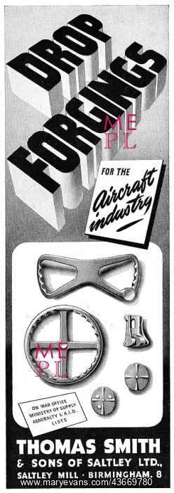 : Thomas Smith & Sons : Drop Forgings For : Thomas Smith & Sons : Drop Forgings For