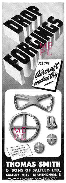 : Thomas Smith & Sons : Drop Forgings For : Thomas Smith & Sons : Drop Forgings For