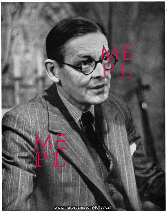 : Thomas Stearns (TS) Eliot (1888-1965), American-born : Thomas Stearns (TS) Eliot (1888-1965), American-born