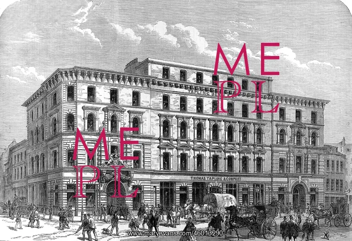 : Thomas Tapling & Co. Warehouse, London 1867 : Thomas Tapling & Co. Warehouse, London 1867