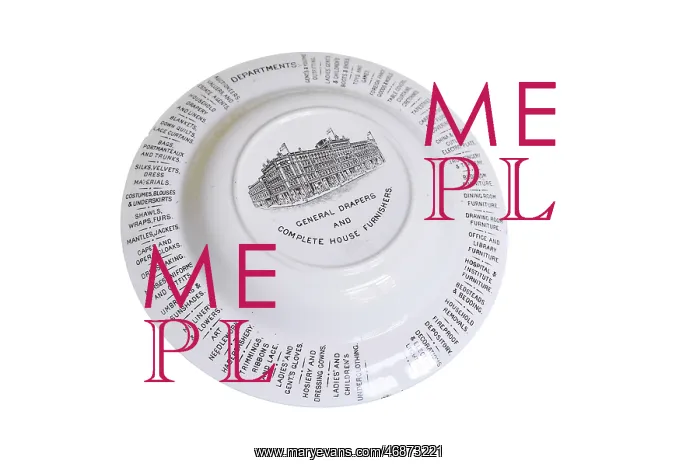 : Thomas Wallis & Co Ltd Advertising Bowl Rear : Thomas Wallis & Co Ltd Advertising Bowl Rear