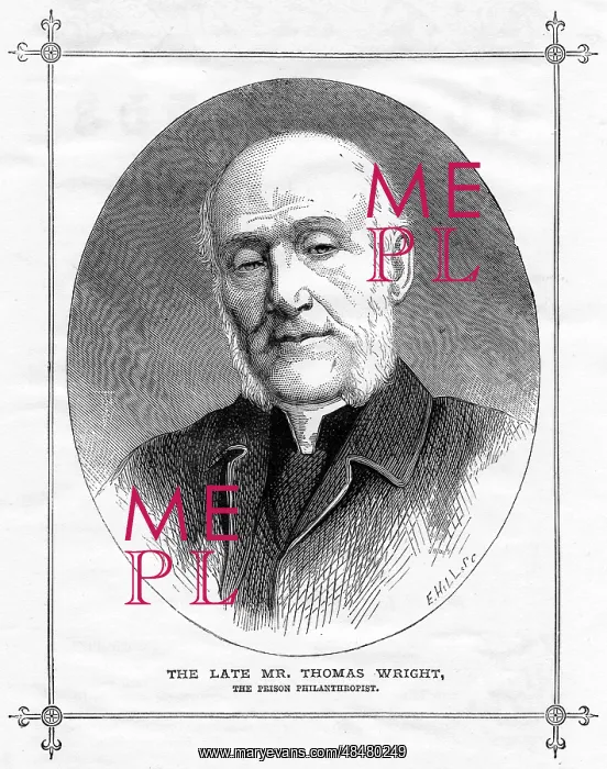 : Thomas Wright (1789-1875) English prison philanthropist : Thomas Wright (1789-1875) English prison philanthropist