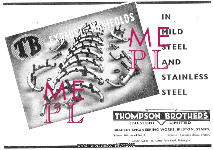 : Thompson Brothers Aero Engine Exhaust Manifolds : Thompson Brothers Aero Engine Exhaust Manifolds