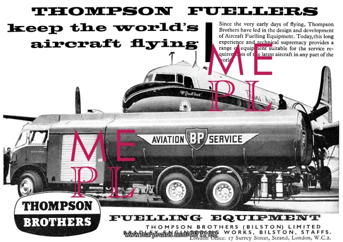 : Thompson Brothers Aircraft Refuellers : Thompson Brothers Aircraft Refuellers