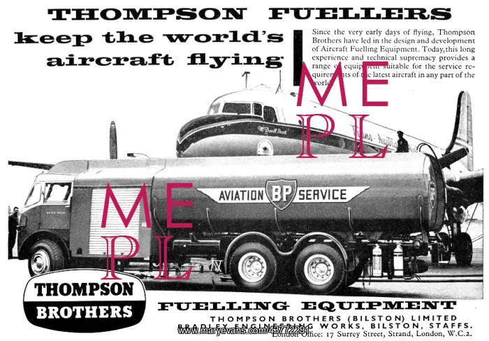: Thompson Brothers Aircraft Refuellers : Thompson Brothers Aircraft Refuellers