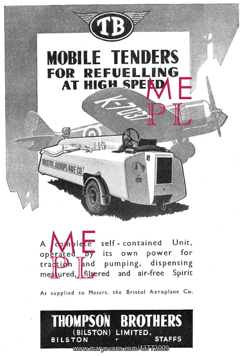 : Thompson Brothers Aircraft Refuelling Tender : Thompson Brothers Aircraft Refuelling Tender