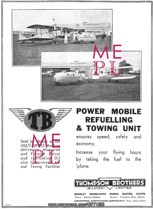 : Thompson Brothers Power Refuelling & Towing Unit : Thompson Brothers Power Refuelling & Towing Unit