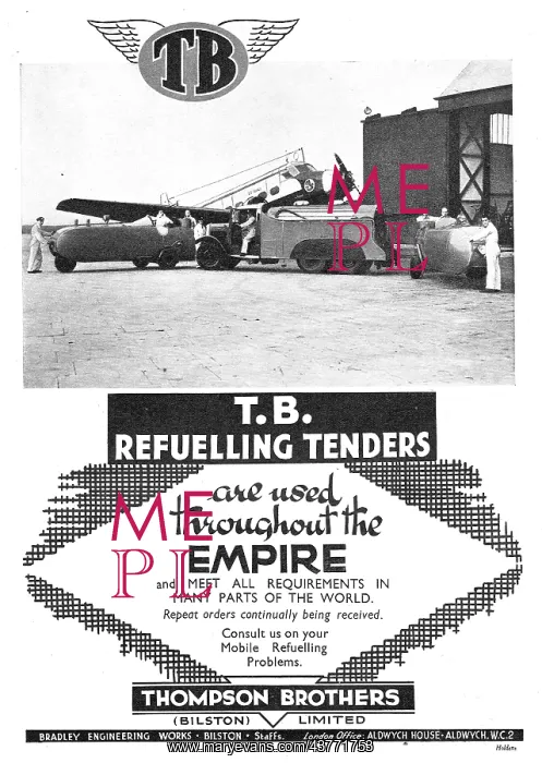 : Thompson Brothers Refuelling Tenders : Thompson Brothers Refuelling Tenders
