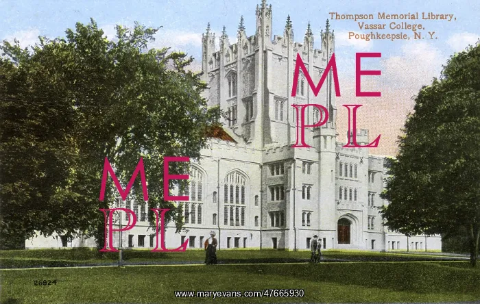 : Thompson Memorial Library, Poughkeepsie, NY State, USA : Thompson Memorial Library, Poughkeepsie, NY State, USA