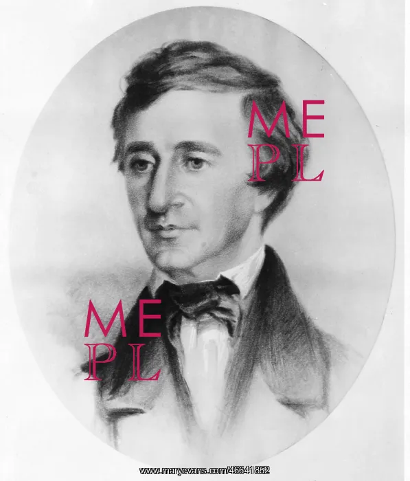 : Thoreau, Henry David, 12.7.1817 - 6.5.1862, US : Thoreau, Henry David, 12.7.1817 - 6.5.1862, US