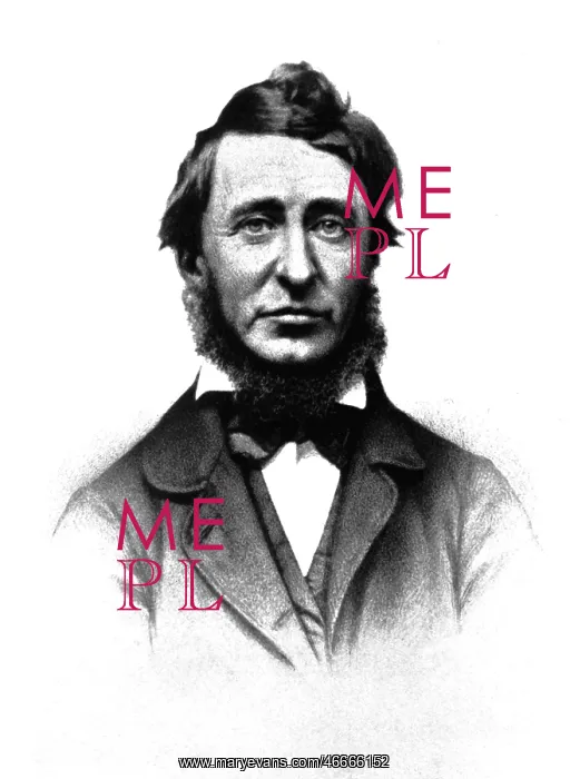 : Thoreau, Henry David, 12.7.1817 - 6.5.1862, US : Thoreau, Henry David, 12.7.1817 - 6.5.1862, US