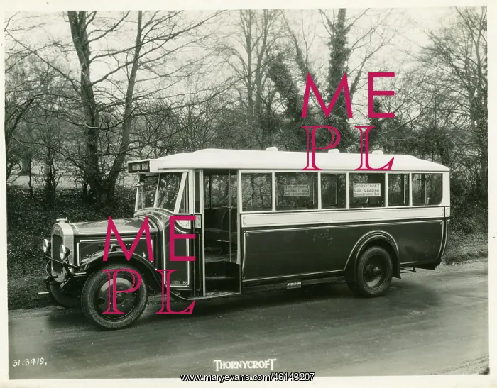  : Thornycroft demonstration bus, Thanet