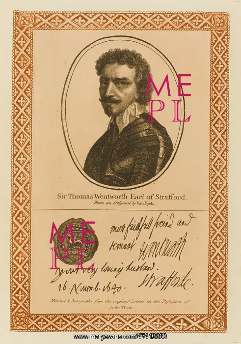  : THOS. EARL STRAFFORD
