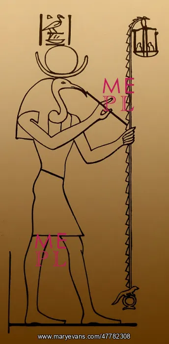 : Thoth, Egyptian God of Wisdom : Thoth, Egyptian God of Wisdom