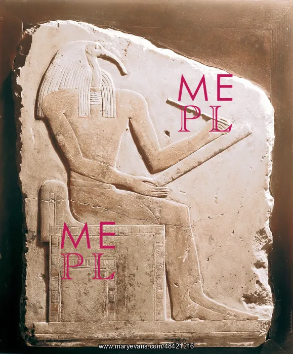 : Thoth, Ibis-headed god of the Moon, patron of : Thoth, Ibis-headed god of the Moon, patron of