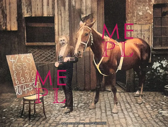 : THOUGHT-READING HORSE : THOUGHT-READING HORSE