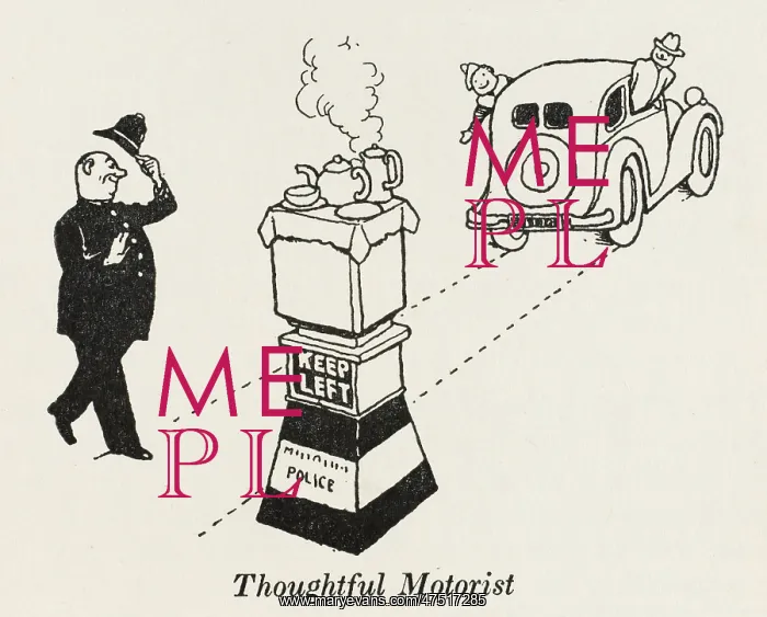 : Thoughtful motorists - W H Robinson : Thoughtful motorists - W H Robinson