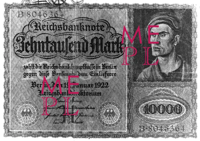: Ten thousand Mark, 1922 : Ten thousand Mark, 1922