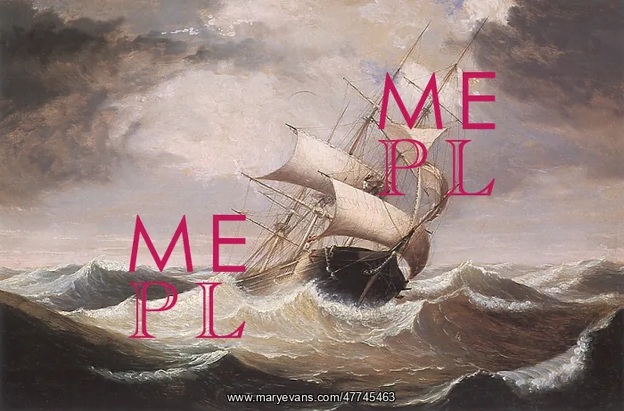  : Three-Master on a Rough Sea