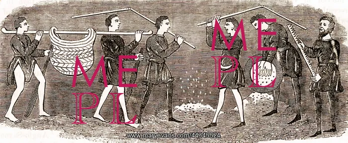  : Threshing and Winnowing Corn