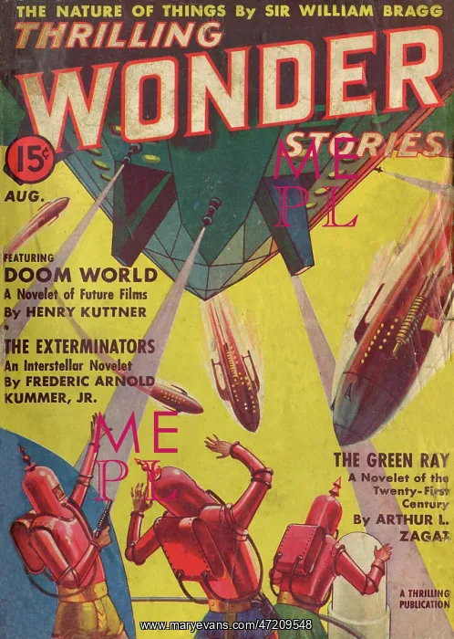 : THRILLING WONDER / 8 / 1938 : THRILLING WONDER / 8 / 1938