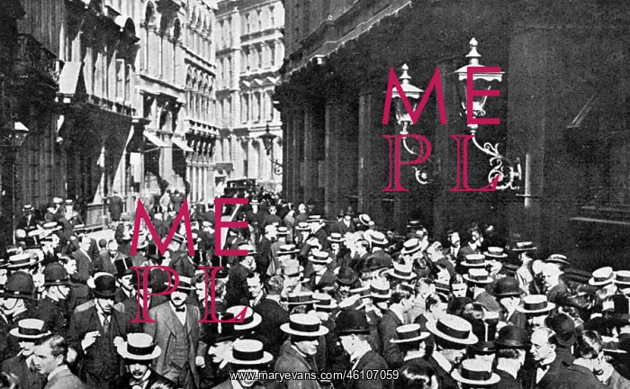 : Throgmorton Street 1914 : Throgmorton Street 1914