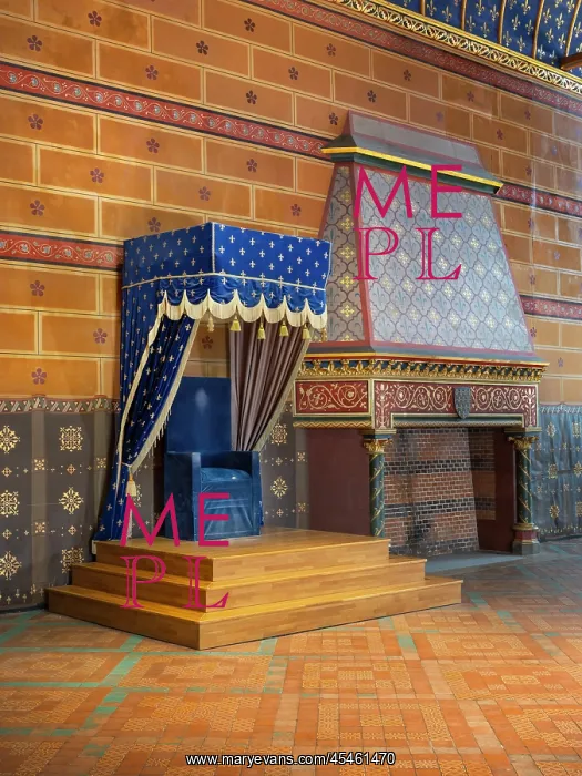 : Throne, Salle des Etats Generaux, Chateau Royal de Blois : Throne, Salle des Etats Generaux, Chateau Royal de Blois