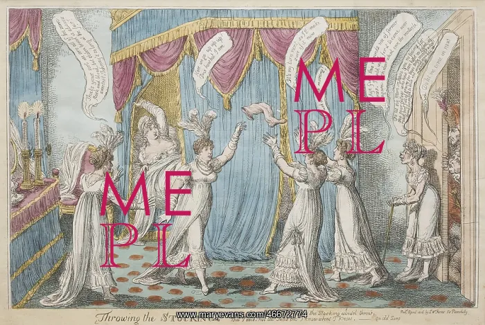 : Throwing the Stocking, 1816 : Throwing the Stocking, 1816
