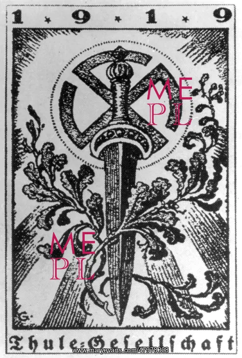 : Thule Society emblem : Thule Society emblem