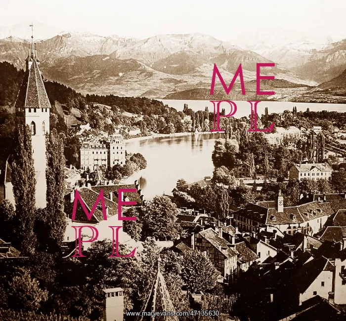  : Thun and Lake Thun, Switzerland