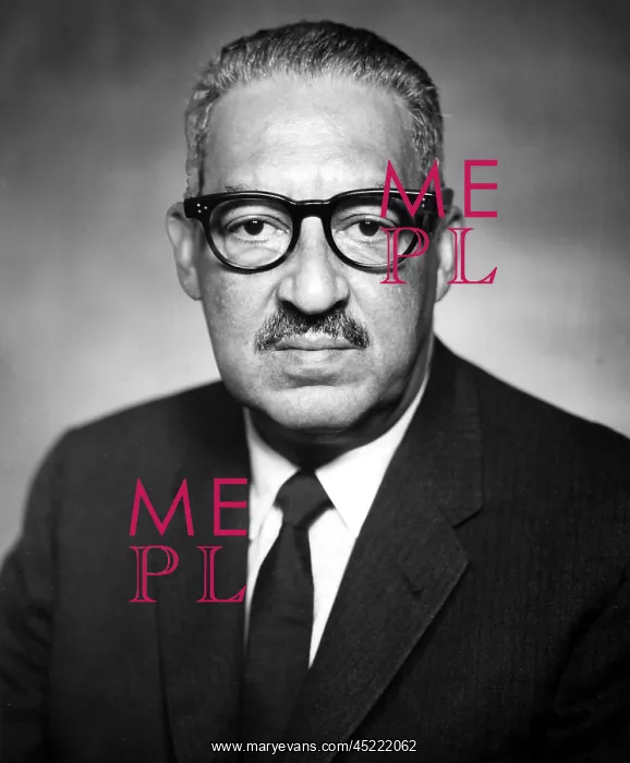 : Thurgood Marshall (1908-1993) Pictured as ? : Thurgood Marshall (1908-1993) Pictured as ?