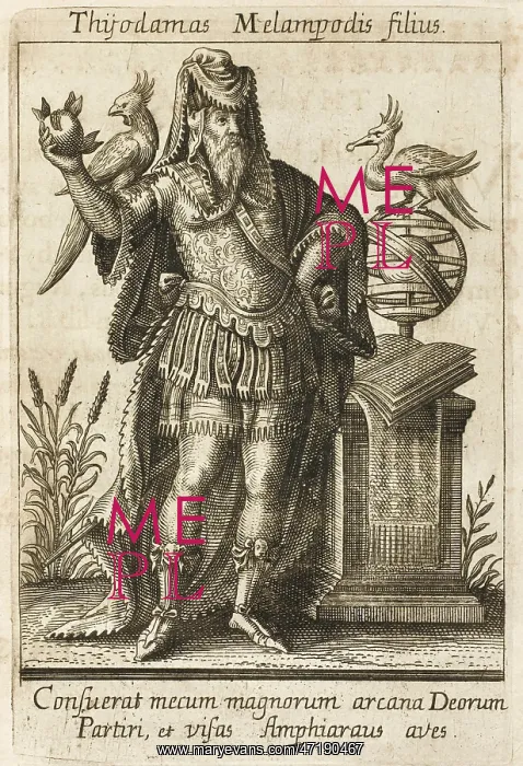  : THYODAMAS Greek doctor, soothsayer and augur, son of Melampus