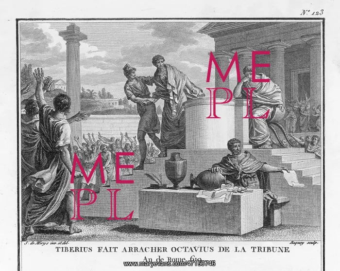 : Tiberius Gracchus Deposing : Tiberius Gracchus Deposing