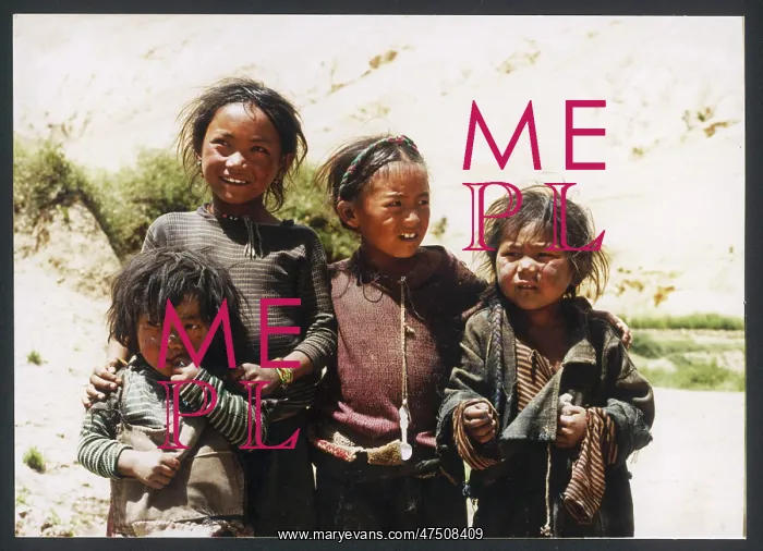  : TIBETAN NOMADIC CHILDREN