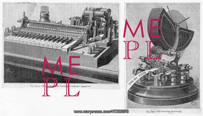 : TICKER-TAPE MACHINE : TICKER-TAPE MACHINE