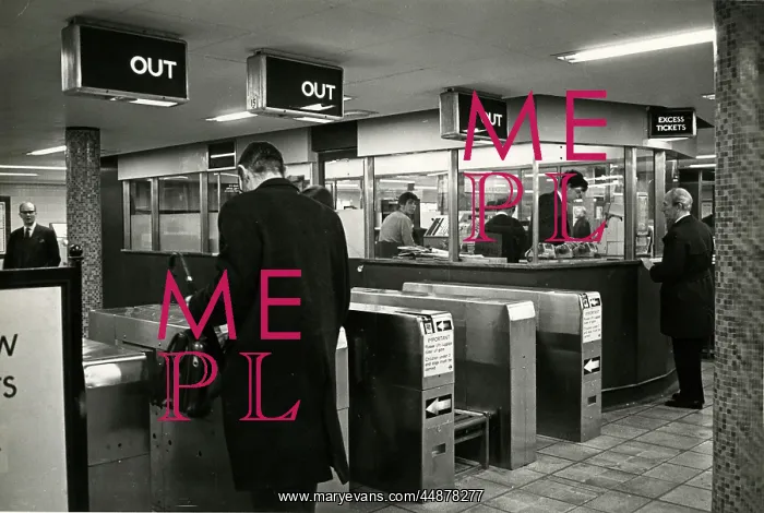 : TICKET BARRIERS 1960S : TICKET BARRIERS 1960S