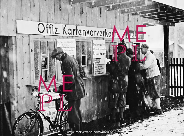 : Ticket sales for the Winter Olympics, 1936 : Ticket sales for the Winter Olympics, 1936