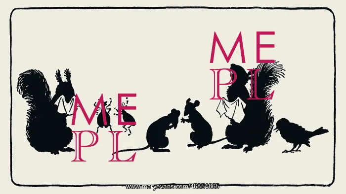 : Tickety Tock - Silhouette illustration : Tickety Tock - Silhouette illustration