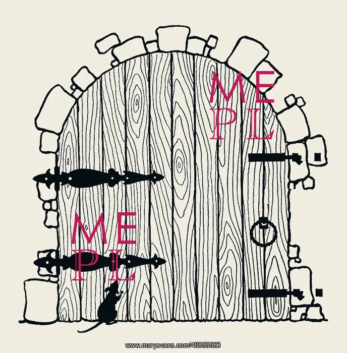 : Tickety Tock - Silhouette illustration : Tickety Tock - Silhouette illustration
