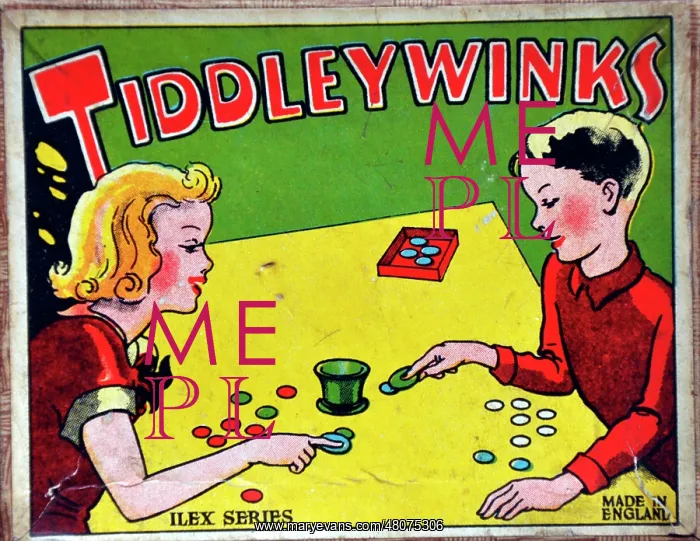 : Tiddleywinks game : Tiddleywinks game
